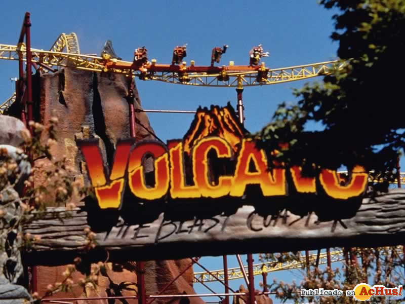 Volcano The Blast Coaster