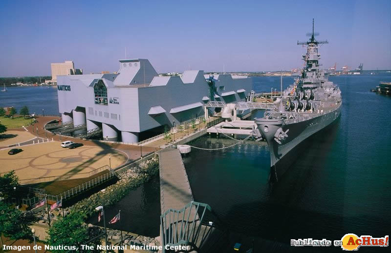 Nauticus and USS Wisconsin