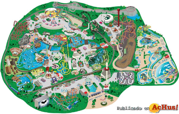 six flags great adventure map. six flags great adventure map