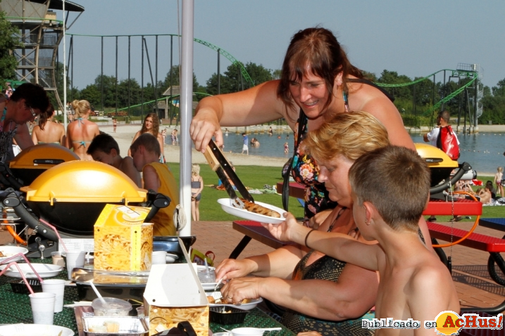 BBQ en achtbaan