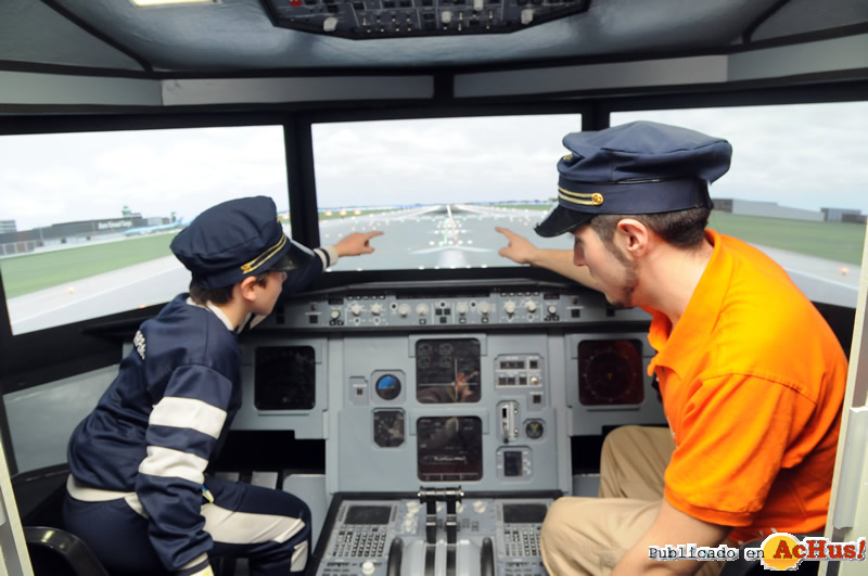 cabina y piloto