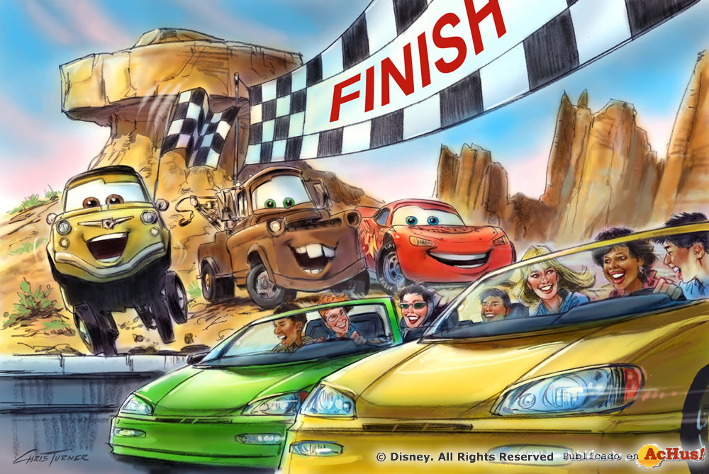 Imagen de Disney California Adventure Park  Cars Land