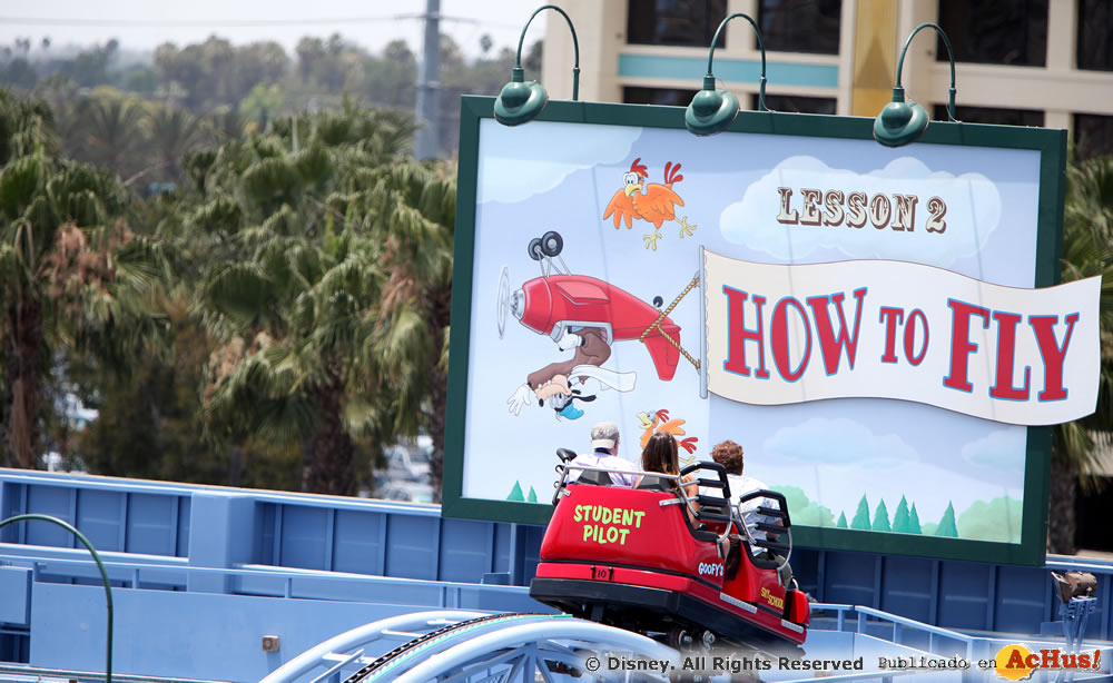 Imagen de Disney California Adventure Park  Goofys Sky School 2