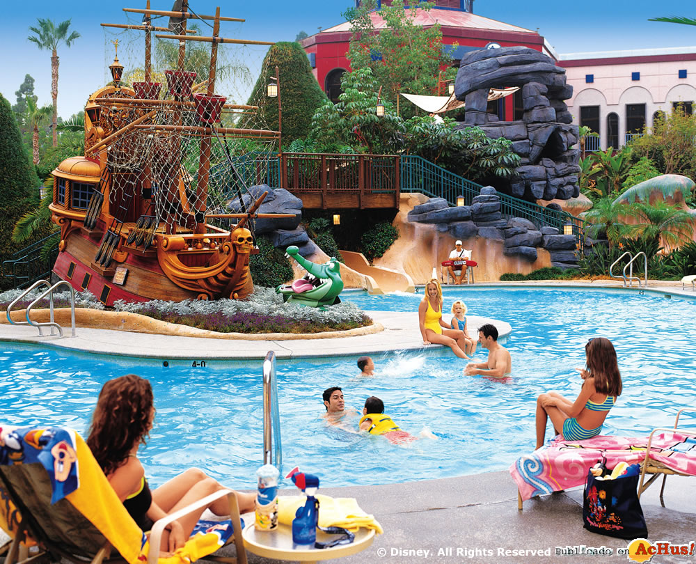 Imagen de Hoteles Disneyland Resort California  Never Land Pool