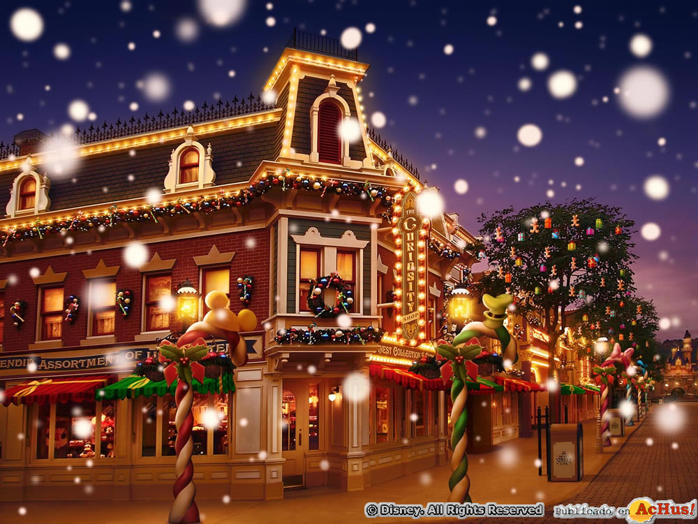 Imagen de Hong Kong Disneyland Resort  Christmas Town