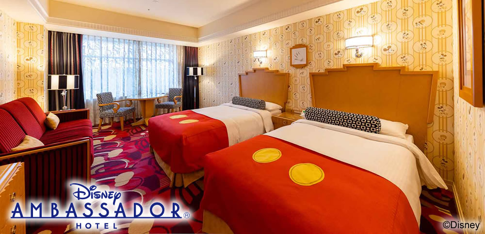 Mapa de Tokyo Disney Resort Hoteles