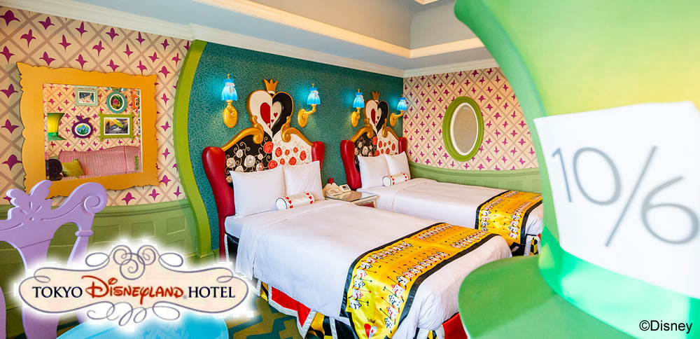 Mapa de Tokyo Disney Resort Hoteles