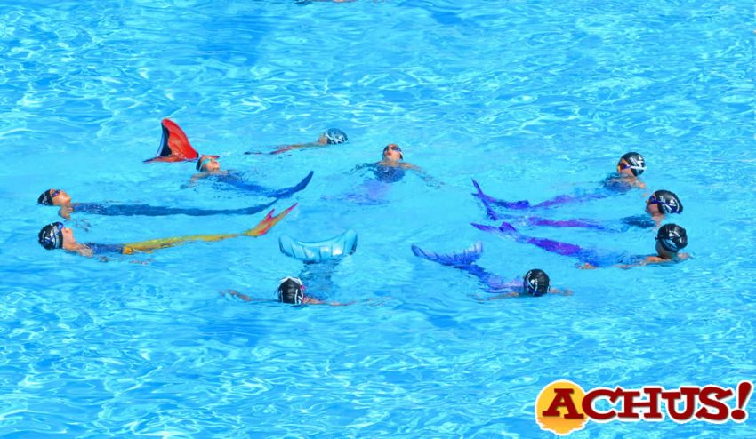 sirenas de natación sincronizada del Club La Nucía