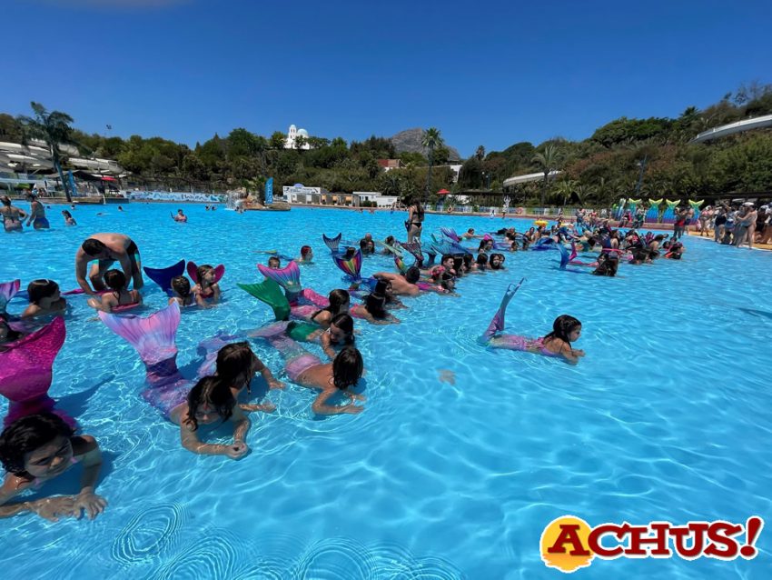 Más de 140 sirenas participan en el Primer Encuentro Nacional de Sirenas y Tritones en Aqua Natura Benidorm