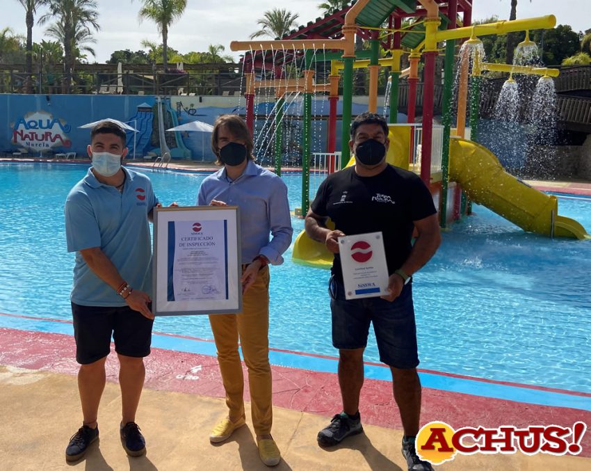 Terra Natura Murcia obtiene el certificado de excelencia que avala la calidad y seguridad de sus instalaciones acuáticas