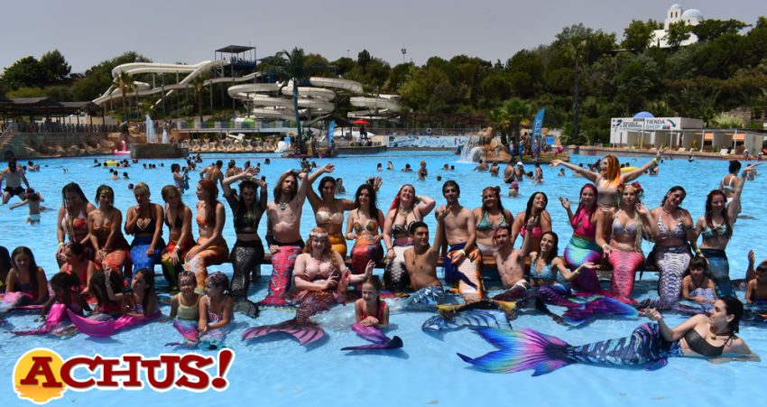 Sirenas y tritones de España, Suiza, Bélgica y Colombia se reúnen en el II Encuentro Nacional de Sirenas y Tritones de Aqua Natura Benidorm