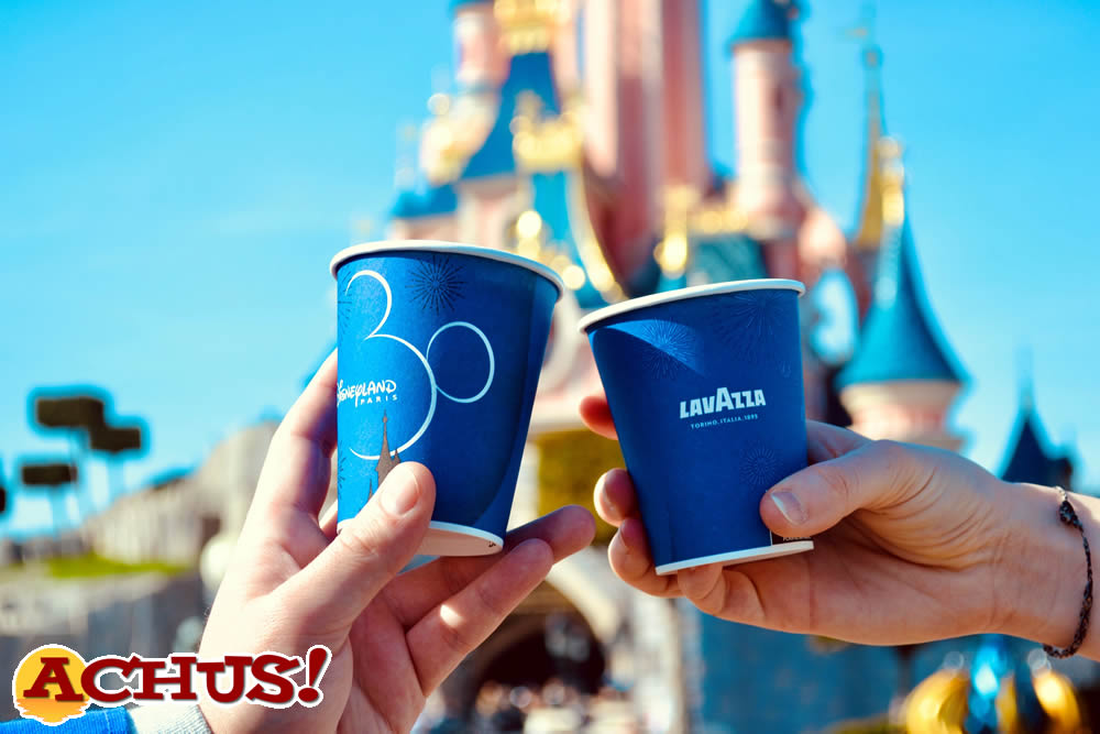 El Grupo Lavazza, café oficial de Disneyland París, sortea en España cuatro viajes al complejo para conmemorar su 30 aniversario