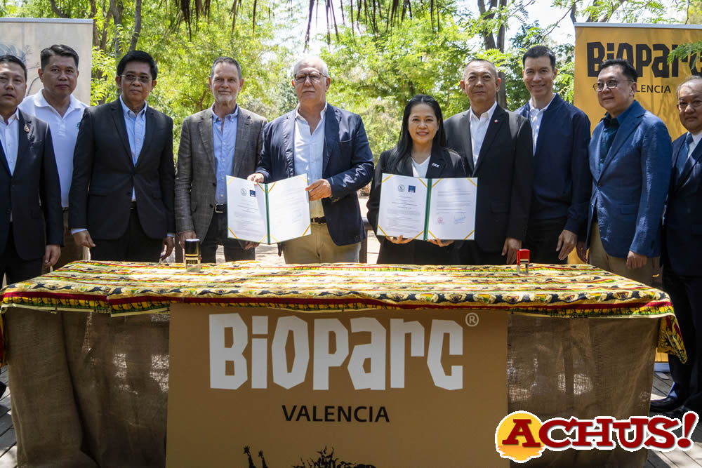 El ministro de Medio Ambiente de Tailandia visita Valencia para conocer Bioparc
